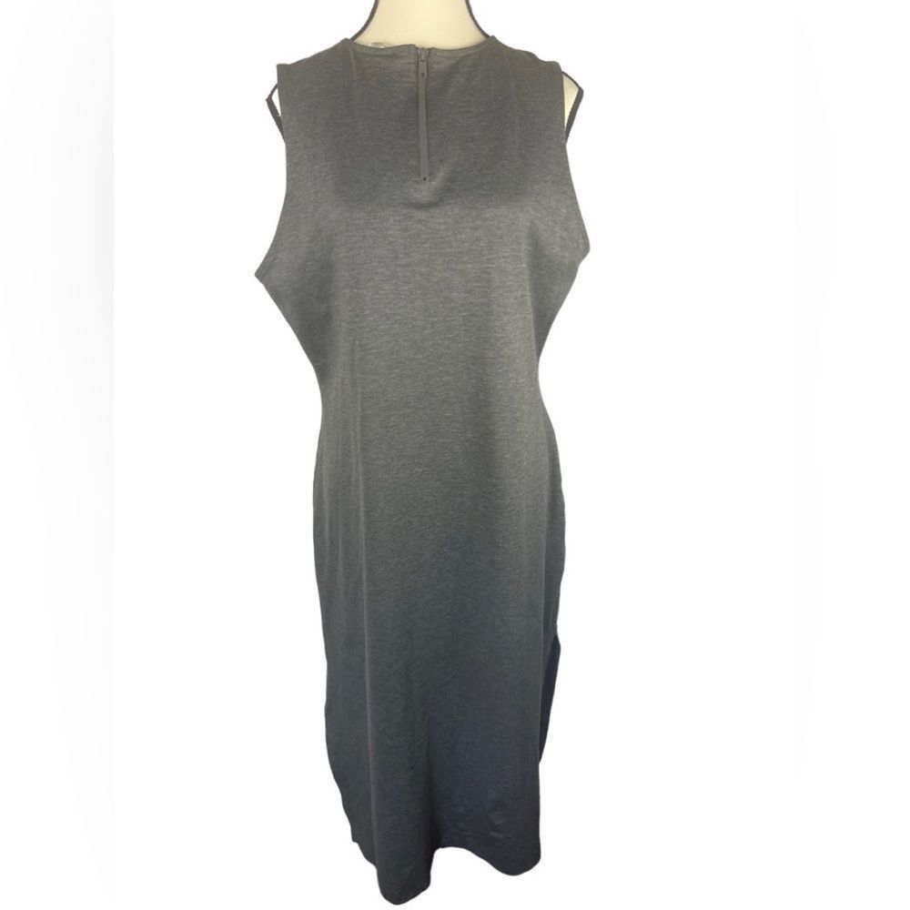 H&M Gray Midi Dress